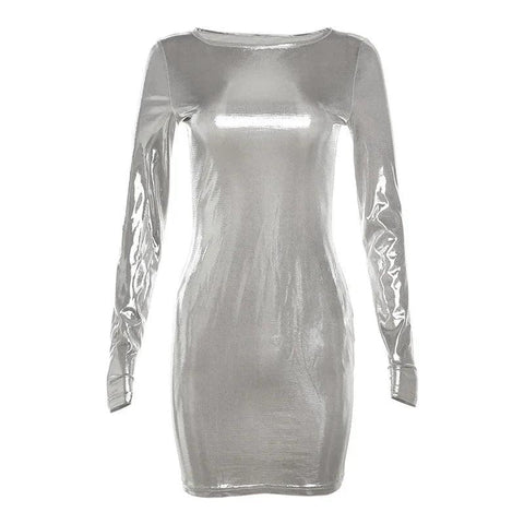 Adrenaline Rush Long-Sleeved Mini Dress