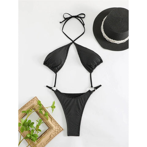 Phyllis Dots Extreme String Bikini