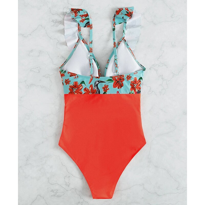 Kenzie Ruffle Monokini