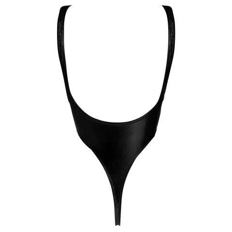 Faith Shiny PU Faux Leather Monokini