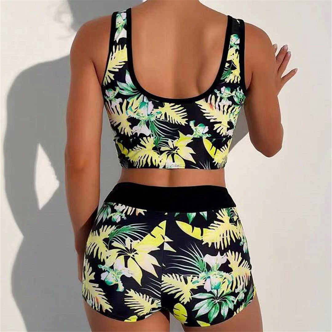 Andrea Flowers Floral Shorts Bikini