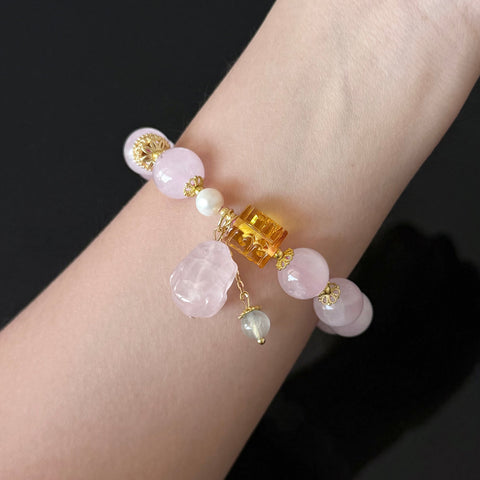 Rose Quartz Love Healing Bracelet