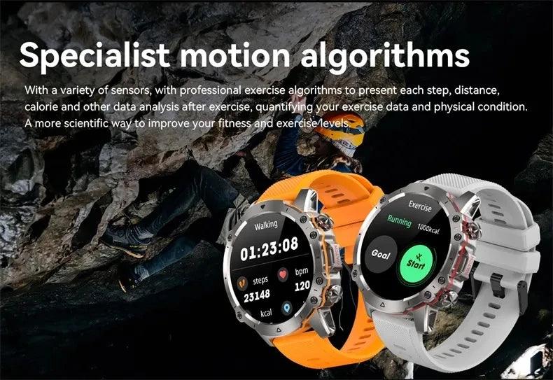 AK56 Rugged and Stylish Smartwatch: 8763EWE FALCON