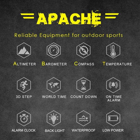 APACHE3 Simple Watch: Elevate Your Active Lifestyle with Precision and Style