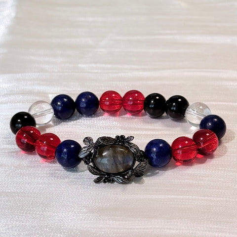 Labradorite Beetle Protection Bracelet