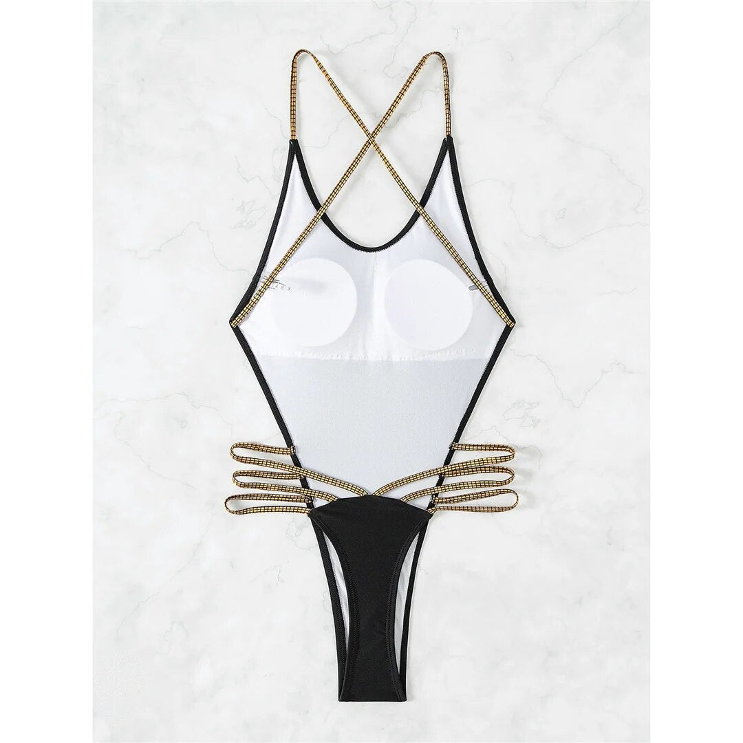 Vanessa Cross Back Monokini