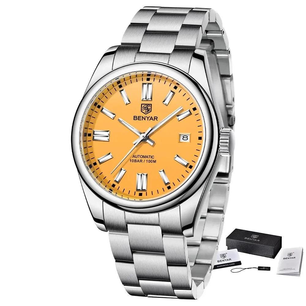 BY-5185 Simple Watch - Automatic Mechanical Wristwatches