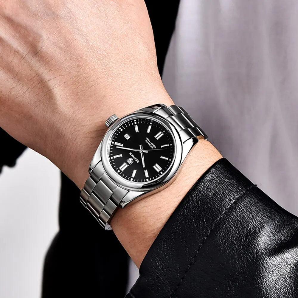 BY-5185 Simple Watch - Automatic Mechanical Wristwatches