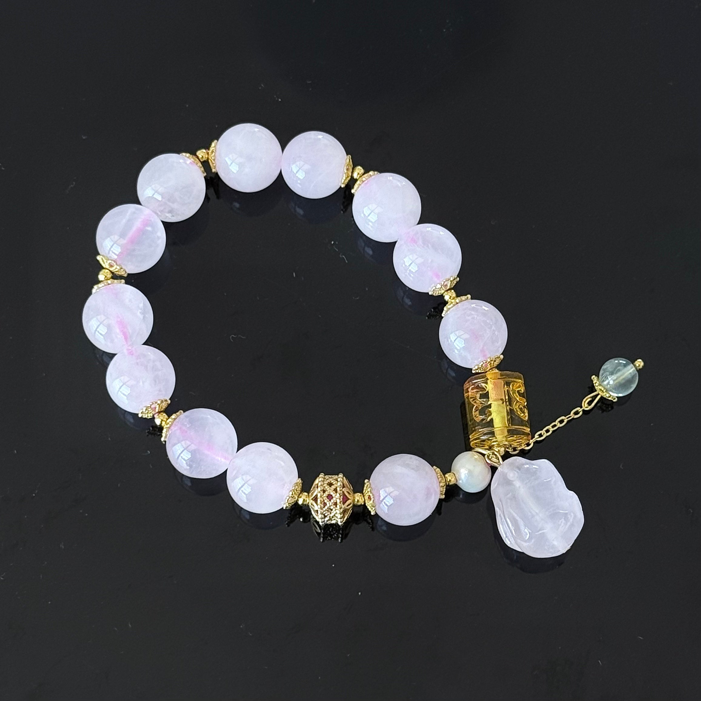 Rose Quartz Love Healing Bracelet