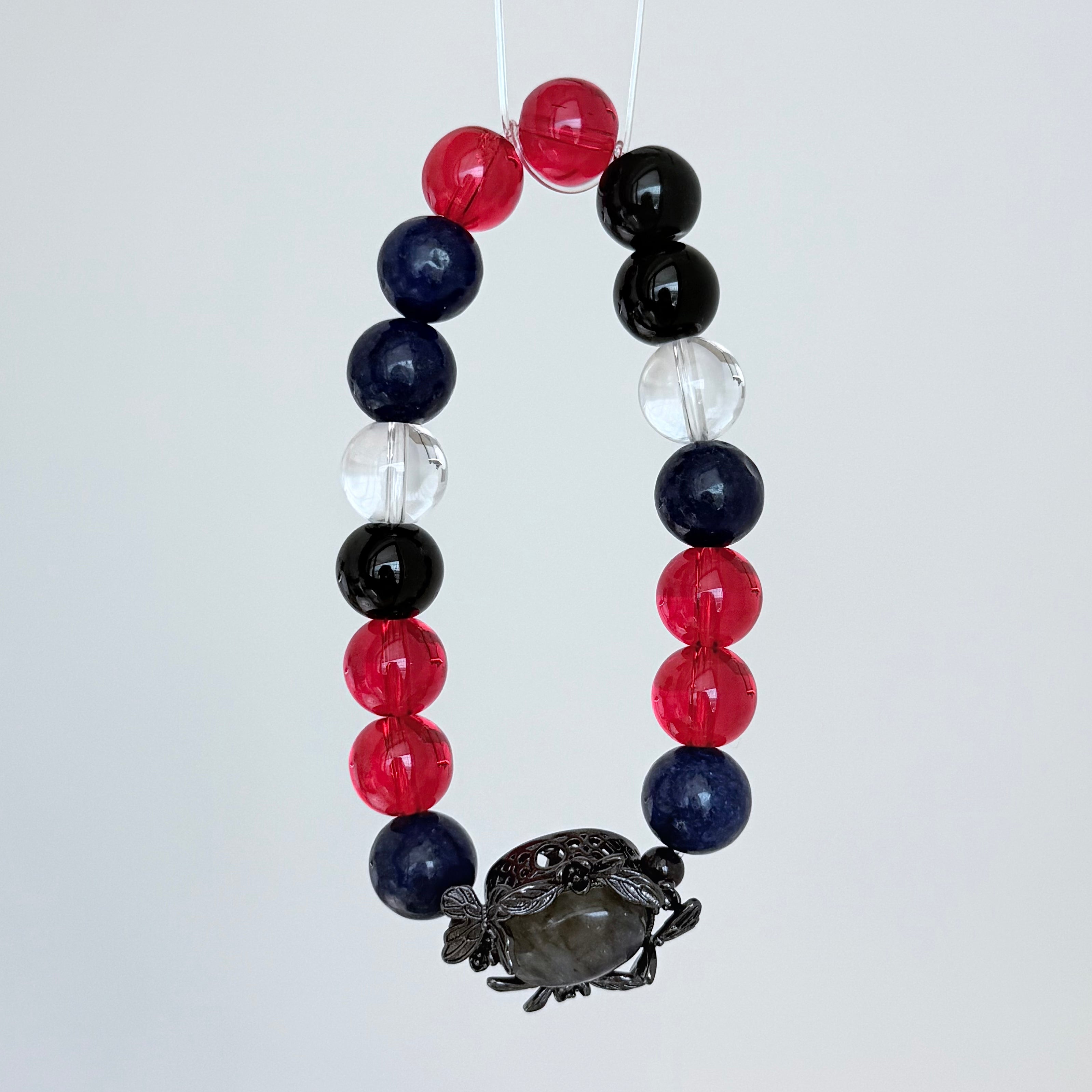 Labradorite Beetle Protection Bracelet