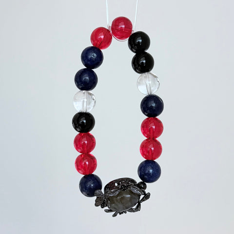Labradorite Beetle Protection Bracelet