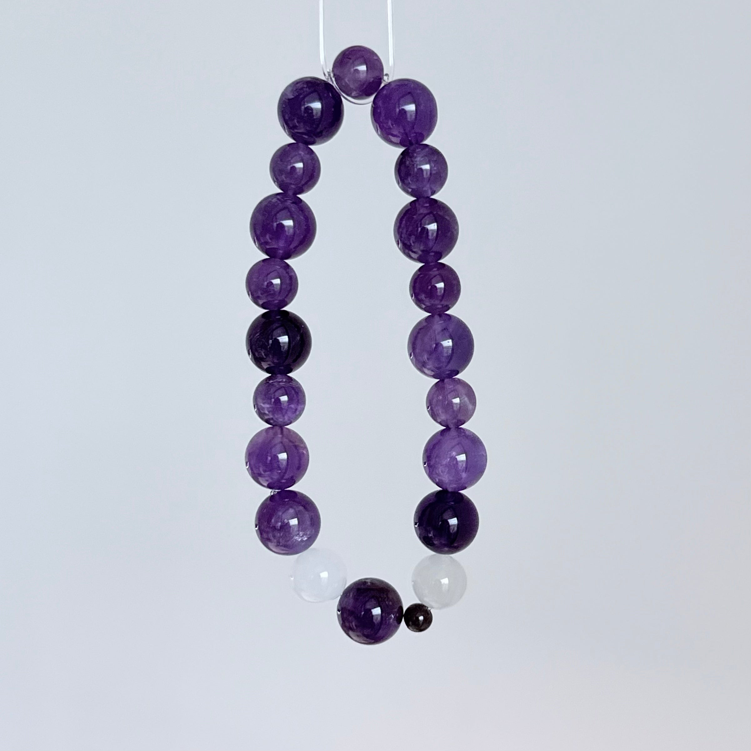 Amethyst & Moonstone Bracelet