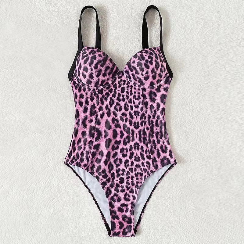 Camille Leopard Print Bikini