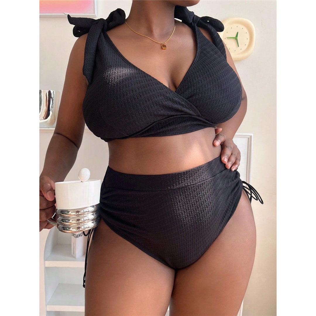 Lucy Plus Size Knotted Bikini