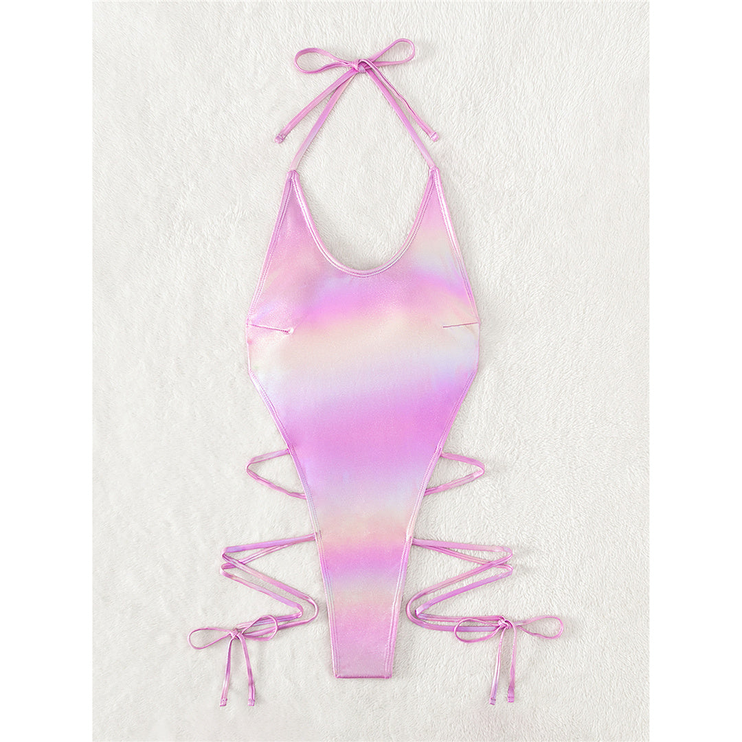 Gill Wrap Around High Leg Cut Monokini