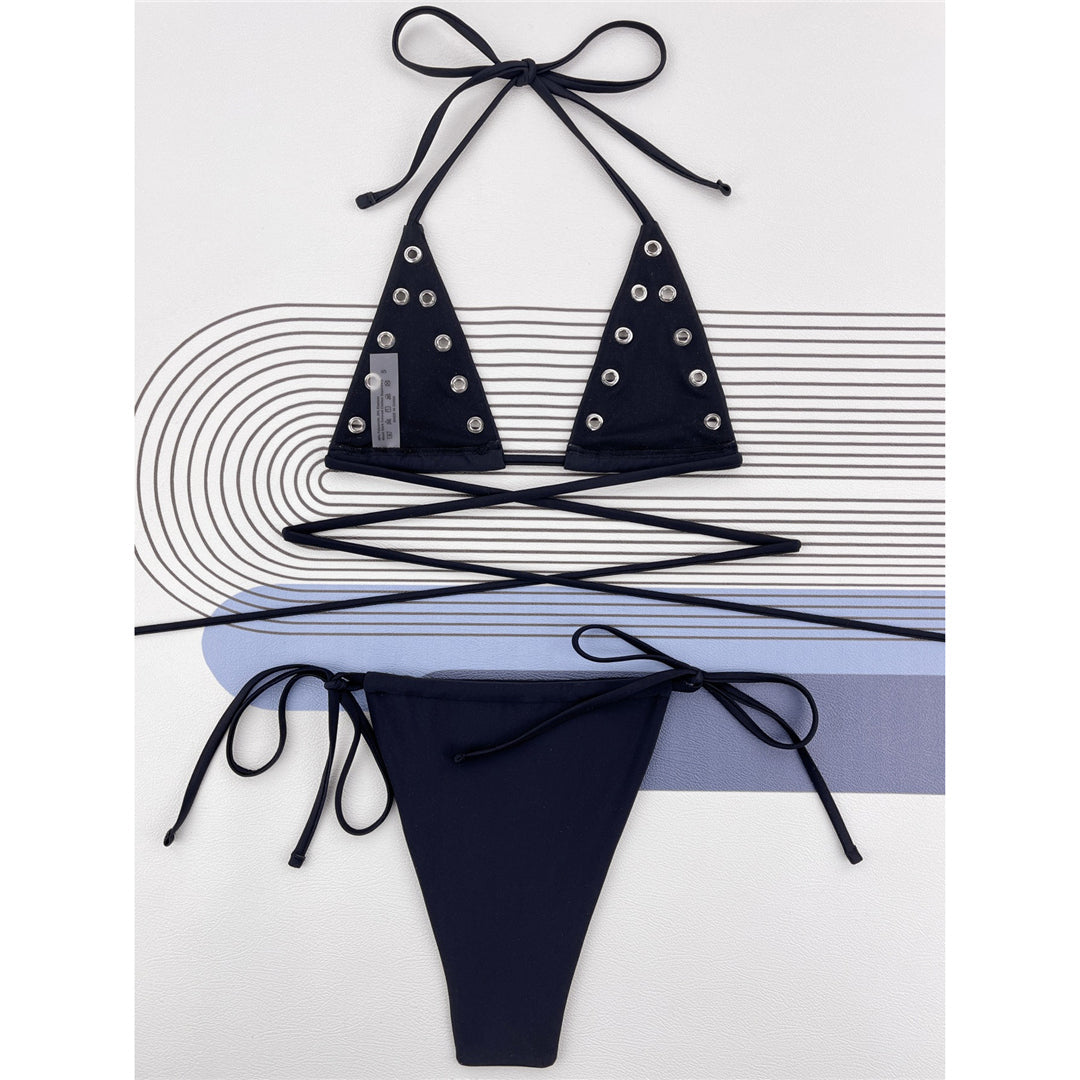 Patsy Wrap Around Hollow Out Halter Bikini