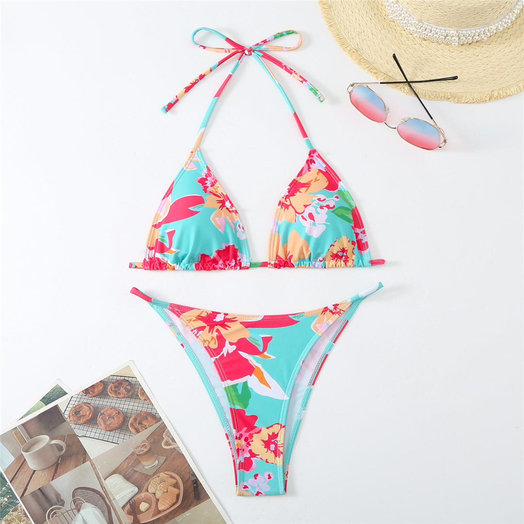 Rebecca Flowers Floral Brazilian Bikini