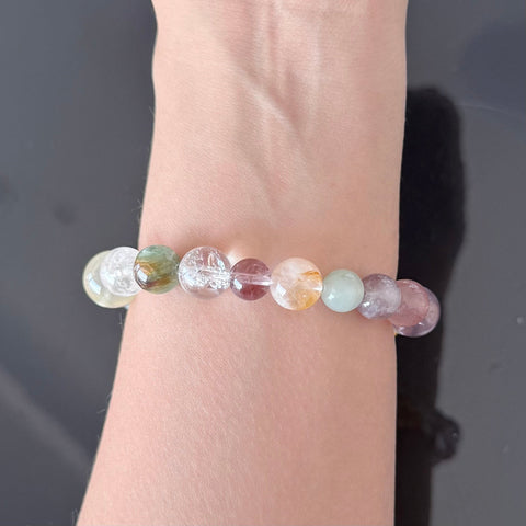 Natural Citrine Raw Crystal Bracelet