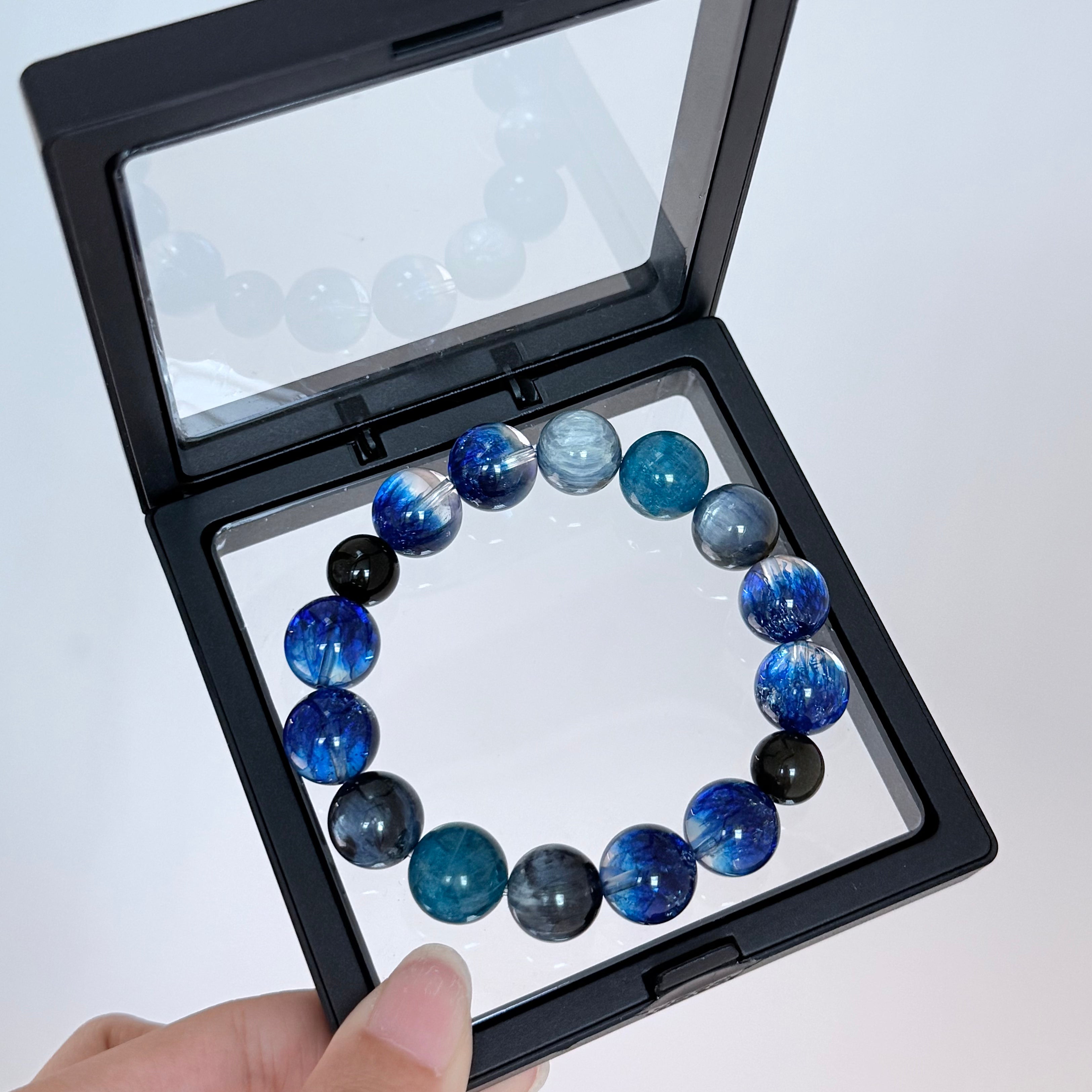 Blue Galaxy Kyanite Crystal Bracelet