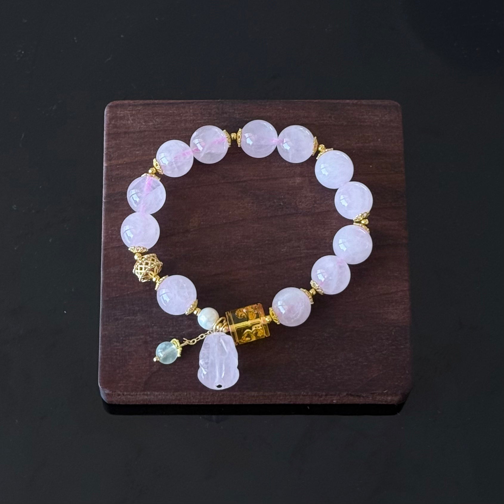 Rose Quartz Love Healing Bracelet