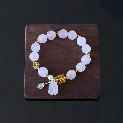 Rose Quartz Love Healing Bracelet