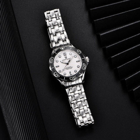 Elegant Simple Watch MSCWAQ44 - Mechanical Automatic Wristwatch