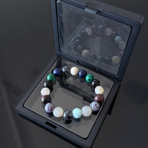 Multicolor Natural Gemstone Bracelet
