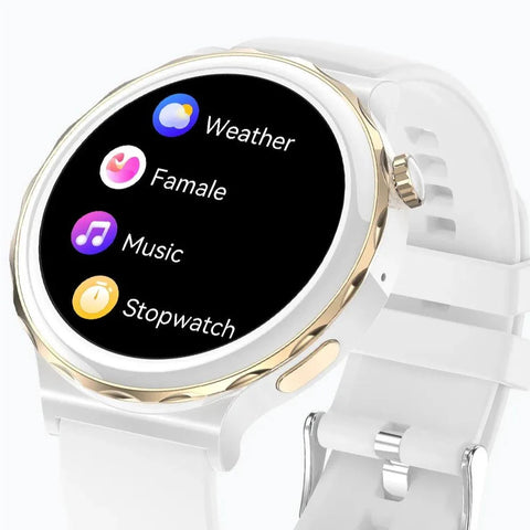 HK43 Smartwatch: Stylish, Functional, Durable for Women