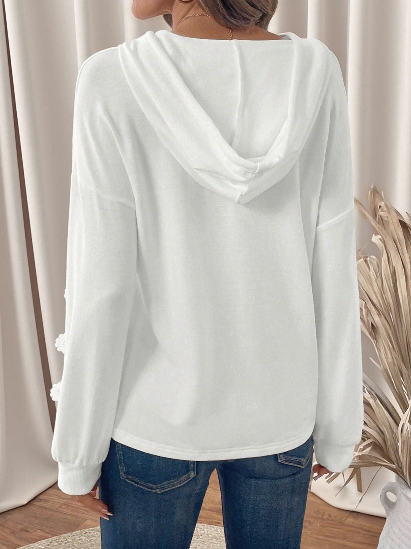 Hooded Casual Thin Sweatshirt