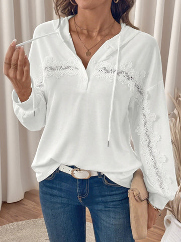 Hooded Casual Thin Sweatshirt