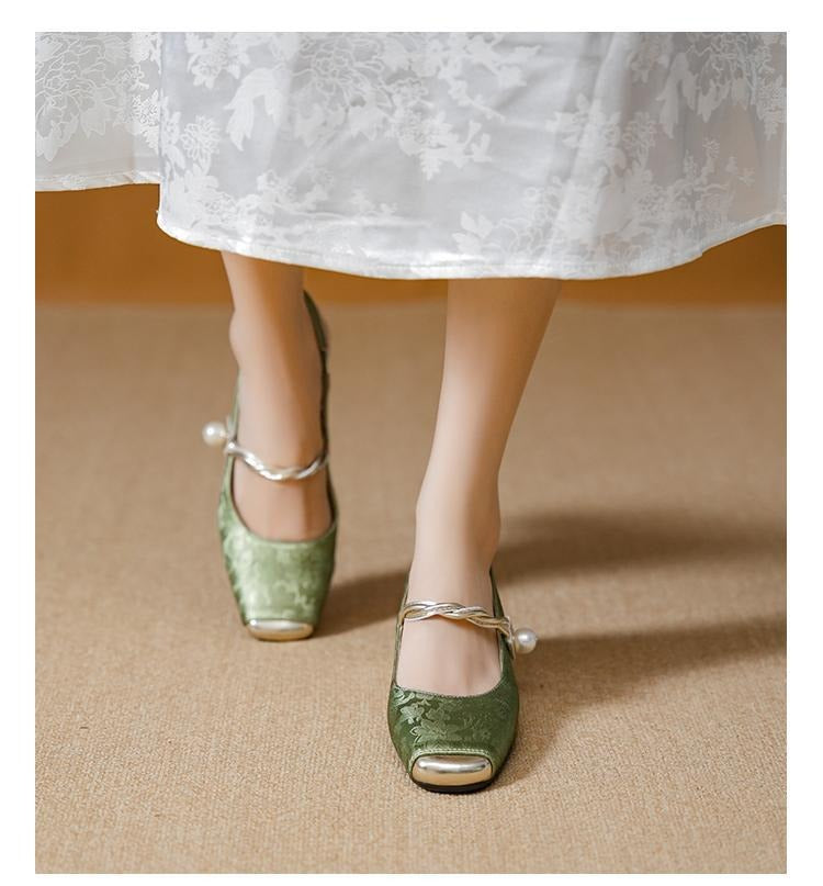 Damen Sommer Sandalen im französischen Stil mit Zehensteg