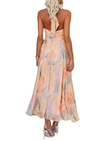 Violette Bubble Hem Maxi Dress