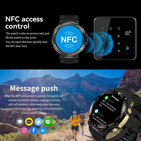 LF33 Smartwatch: Power and Versatility