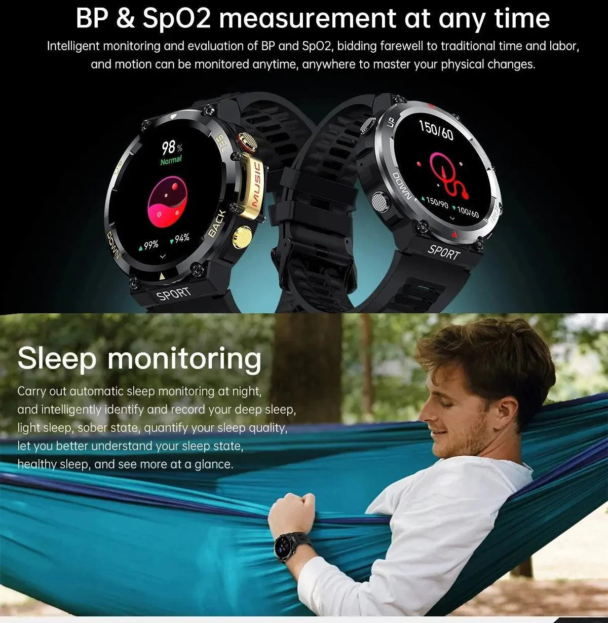 LF33 Smartwatch: Power and Versatility