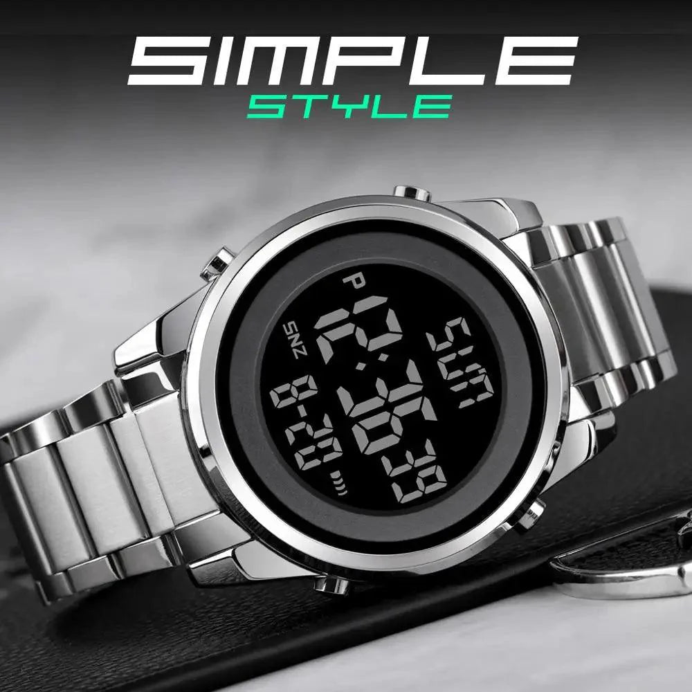 LSW222 Simple Watch - Digital Business Multifunctional Watch