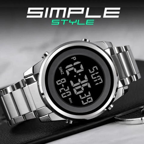 LSW222 Simple Watch - Digital Business Multifunctional Watch