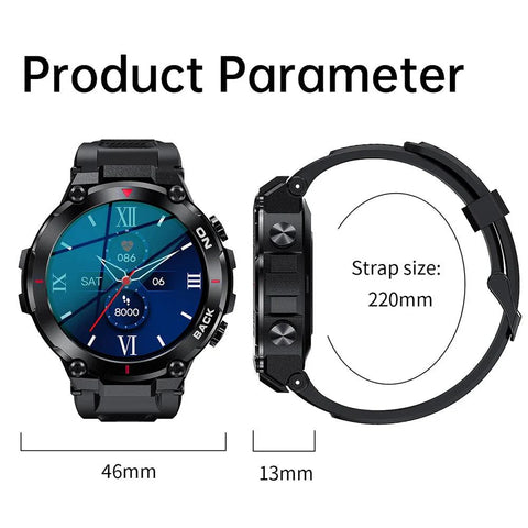 LSW341 Navigator: Stylish GPS Smartwatch