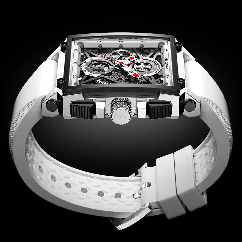 Waterproof Square Quartz Simple Watches SCWZXC08