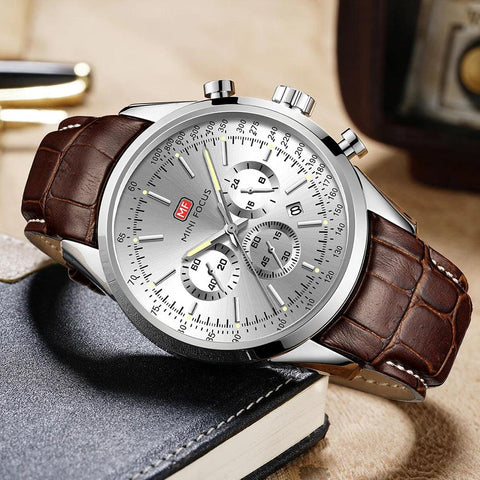 Simple Cheap Watches Quartz Leather Wristwatch TM0357