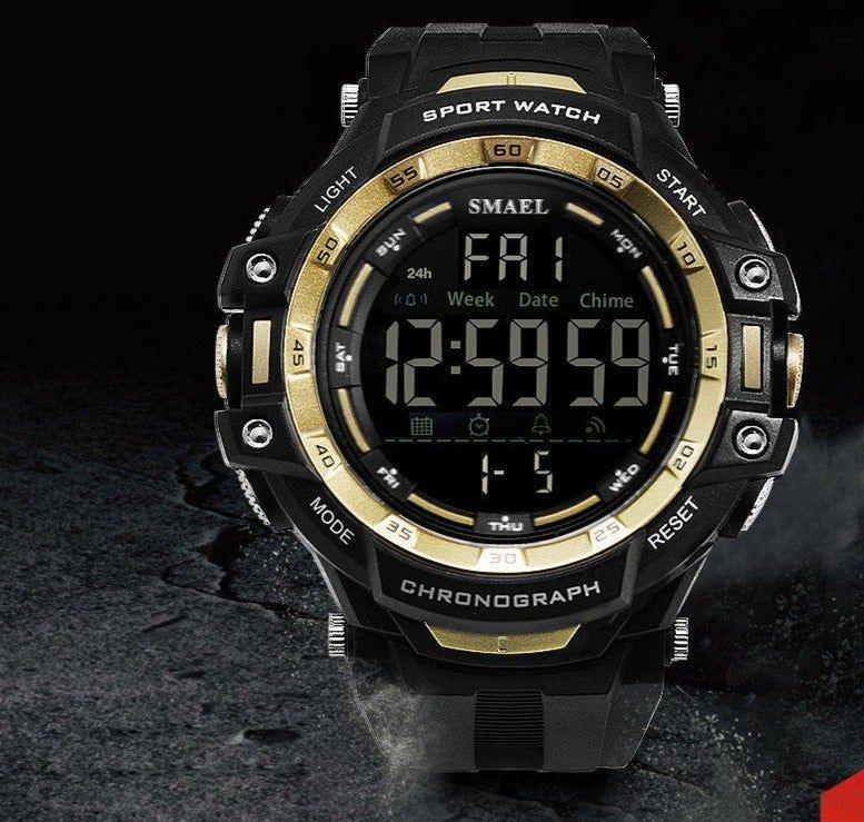 Men Watches Digital LED Light Simple Watch Shock Military Watches Top Brand 1350 Digital Wristwatches Sports