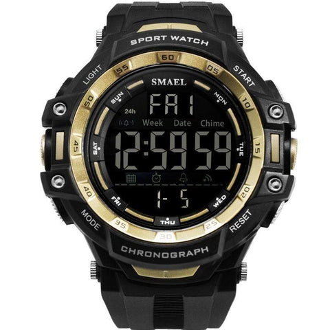 Men Watches Digital LED Light Simple Watch Shock Military Watches Top Brand 1350 Digital Wristwatches Sports