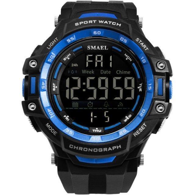 Men Watches Digital LED Light Simple Watch Shock Military Watches Top Brand 1350 Digital Wristwatches Sports