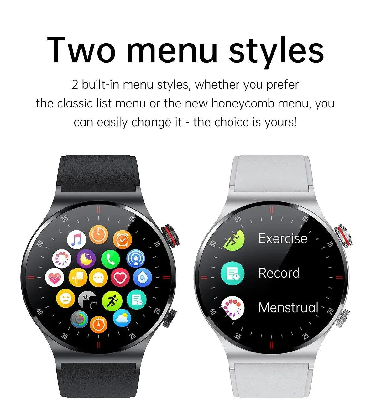 MSW129 Smartwatch - Sports Waterproof for iOS and Android