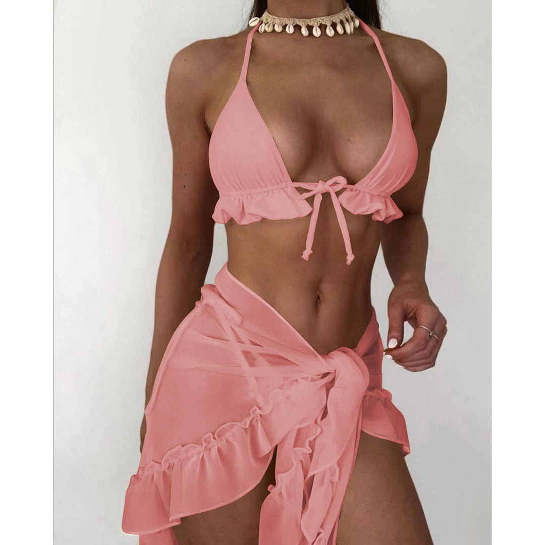 Irma Halter Ruffled Bikini