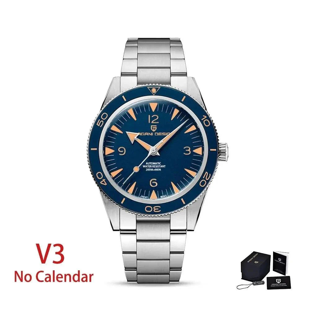 PDYS005 Classic Automatic Mechanical Sports Simple Watch