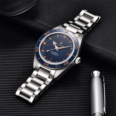 PDYS005 Classic Automatic Mechanical Sports Simple Watch