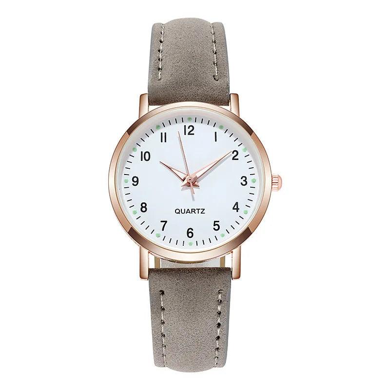 Simple Cheap Watches For Vintage Leather Strap Casual Sports Dress Watch