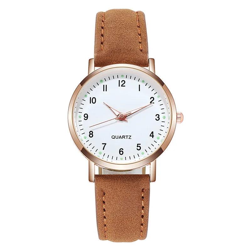 Simple Cheap Watches For Vintage Leather Strap Casual Sports Dress Watch