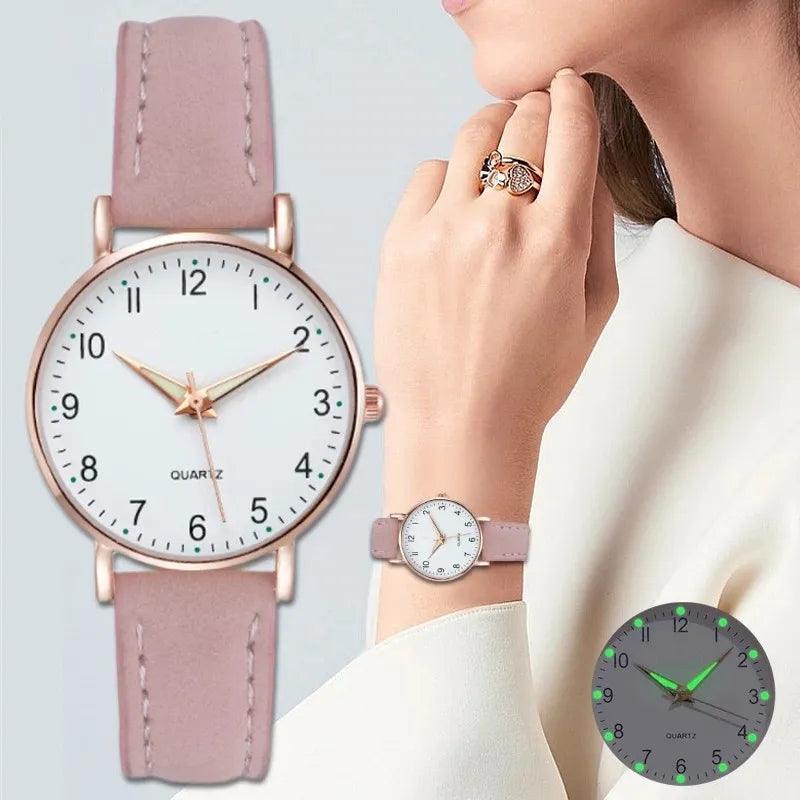 Simple Cheap Watches For Vintage Leather Strap Casual Sports Dress Watch