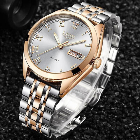 Simple Cheap Watches For Waterproof Gold Quartz Stainless Steel 2021